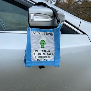 Straight front service dog vest